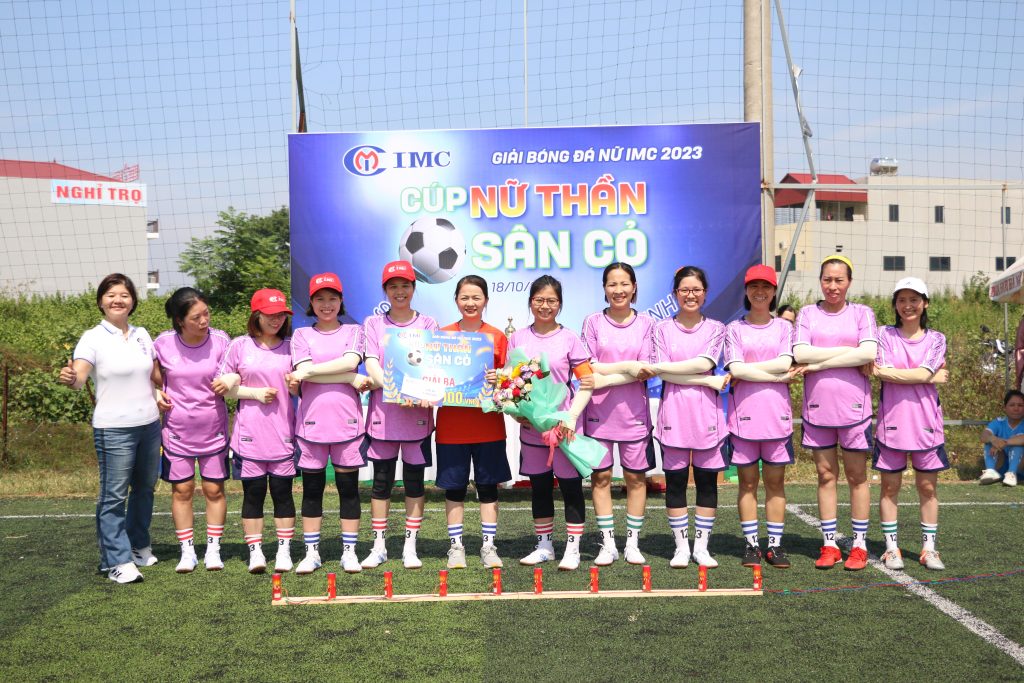 Giải bóng đá nữ cúp nữ thần sân cỏ Hồng Bàng