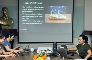 CBNV Hồng Bàng tham gia hoạt động đọc và thảo luận sách Nhà Lãnh đạo Hải Đăn